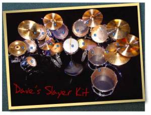 Dave Lombardo's Slayer Drum Kit