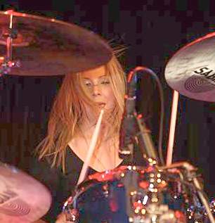 Elie Bertrand of Scarlet Sins : Modern Drummer