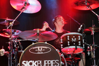 Mark Goodwin Of Sick Puppies for Modern Drummer Drummer Blogs