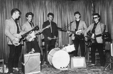 Drummer Pete Best with The Beatles