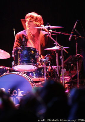 Drummer Joey Zehr of The Click Five