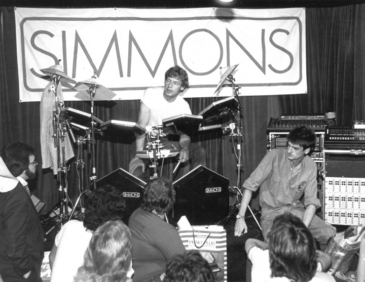 Few drummers did as much to make the world safe for electronic drums as Bill Bruford, whose setups with '80s-era King Crimson and his own Earthworks band pushed the technology of the time to its technical and musical limits.