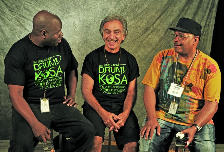 John Blackwell, Aldo Mazza, and Dennis Chambers
