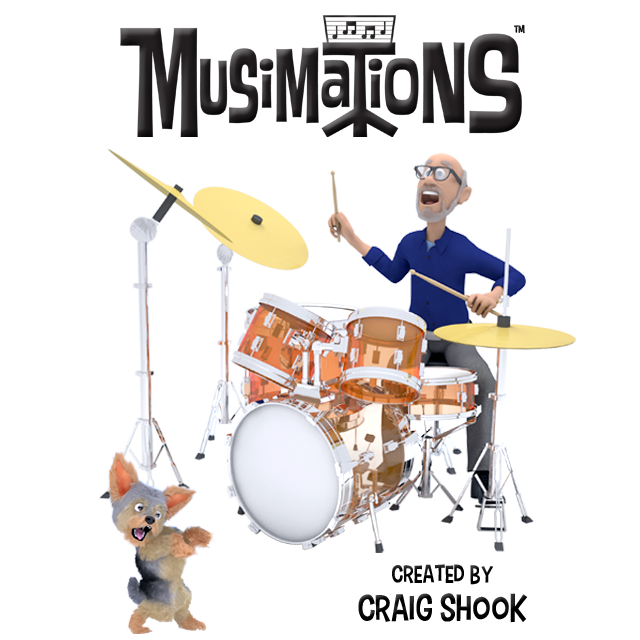News: Famed Drum Clinician/Educator Dom Famularo Voices Main Character for Animated Series Musimations