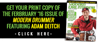 Order A Print Copy Modern Drummer magazine