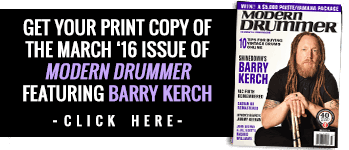 Order A Print Copy Modern Drummer magazine