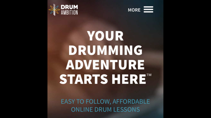 Drum Ambition Offers Video Lessons for Beginners 
