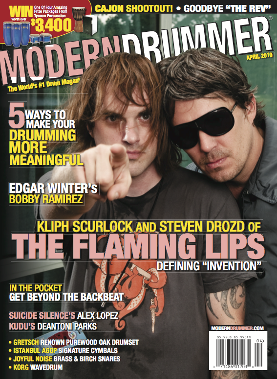 April 2010 Modern Drummer Magazine