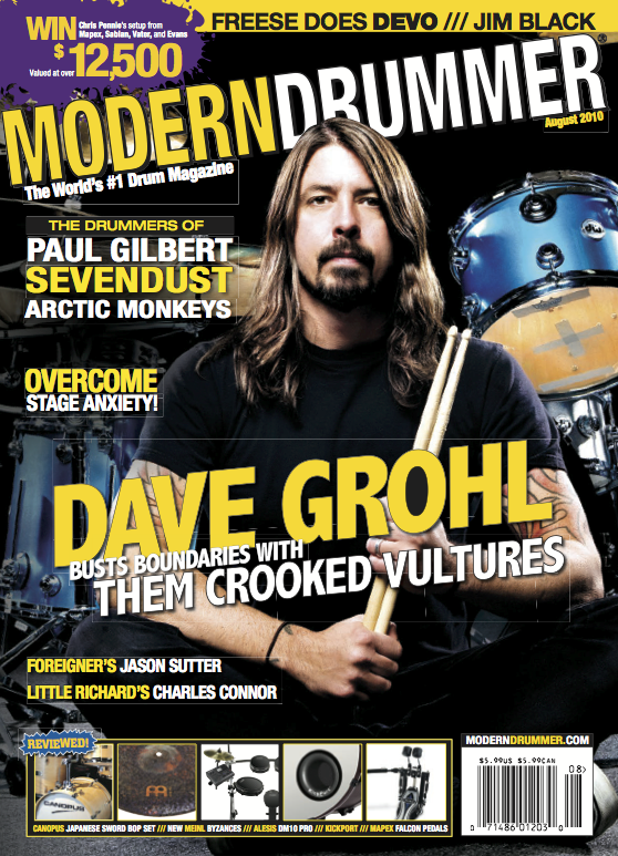 August 2010 Modern Drummer Magazine
