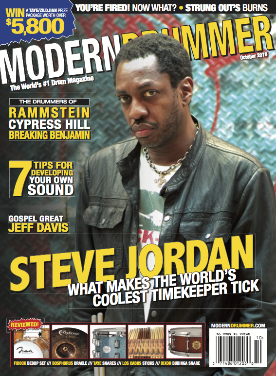 October 2010 Modern Drummer Magazine