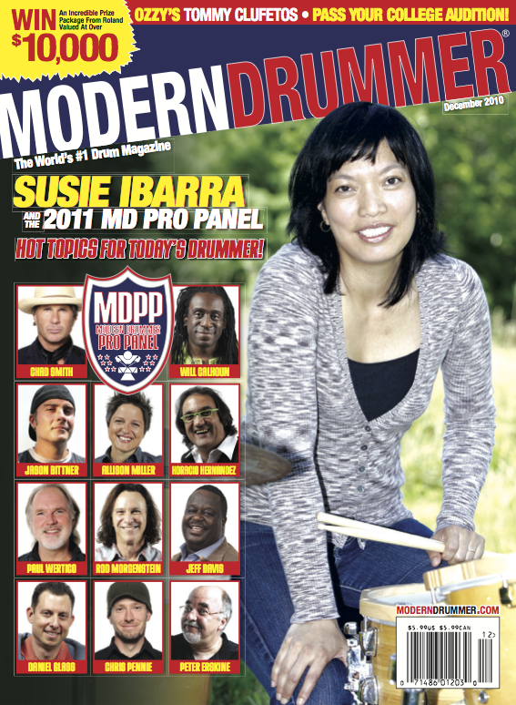 December 2010 Modern Drummer Magazine