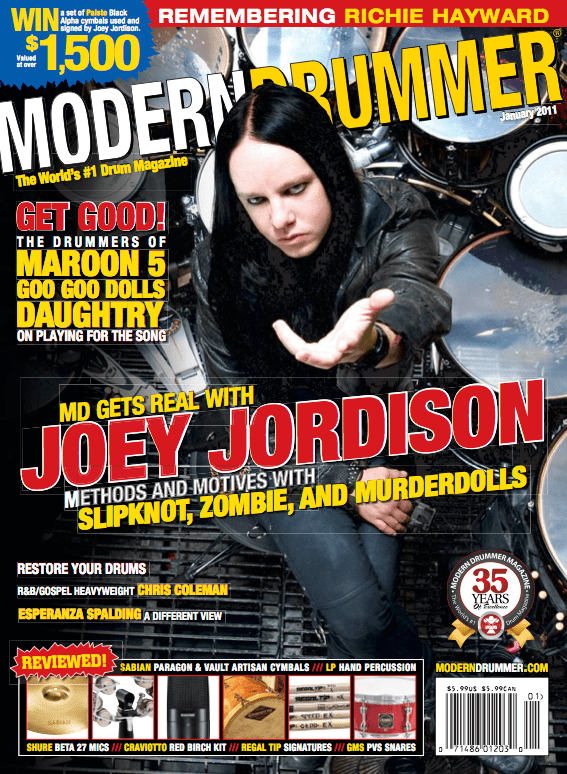 January 2011 Modern Drummer Magazine