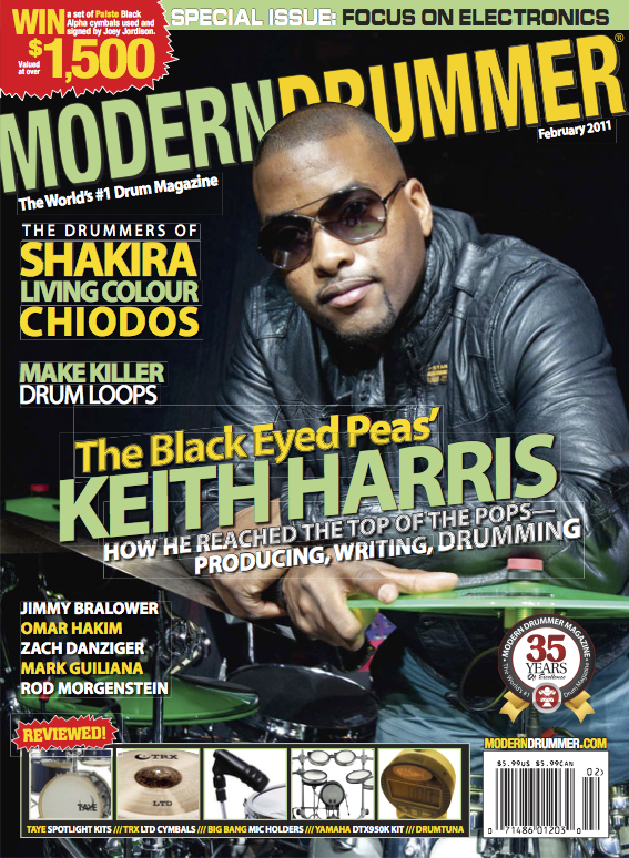 February 2011 Modern Drummer Magazine