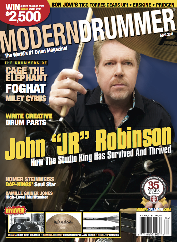 April 2011 Modern Drummer Magazine