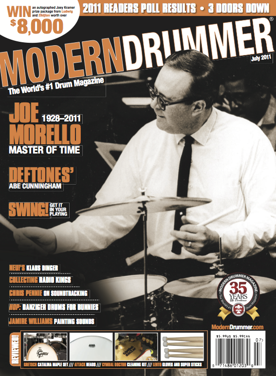 July 2011 Modern Drummer Magazine