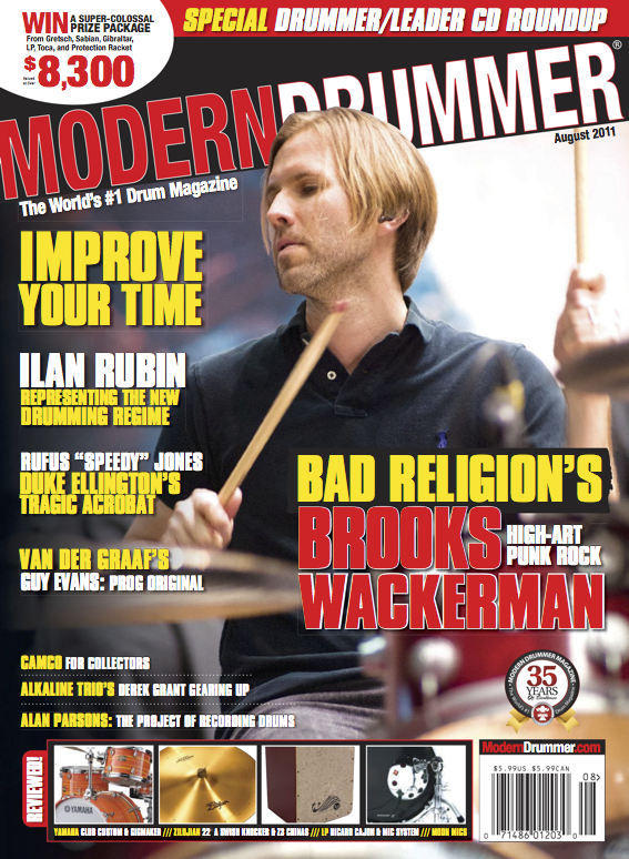 August 2011 Modern Drummer