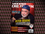 June 2016 Issue of Modern Drummer magazine featuring Peter Erskine