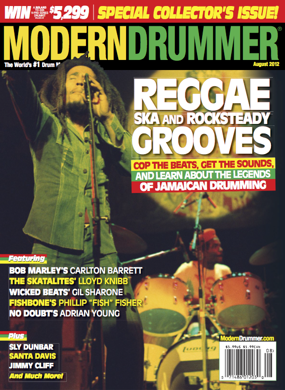 August 2012 Modern Drummer