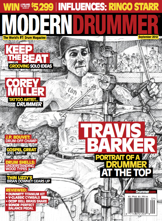 September 2012 Modern Drummer