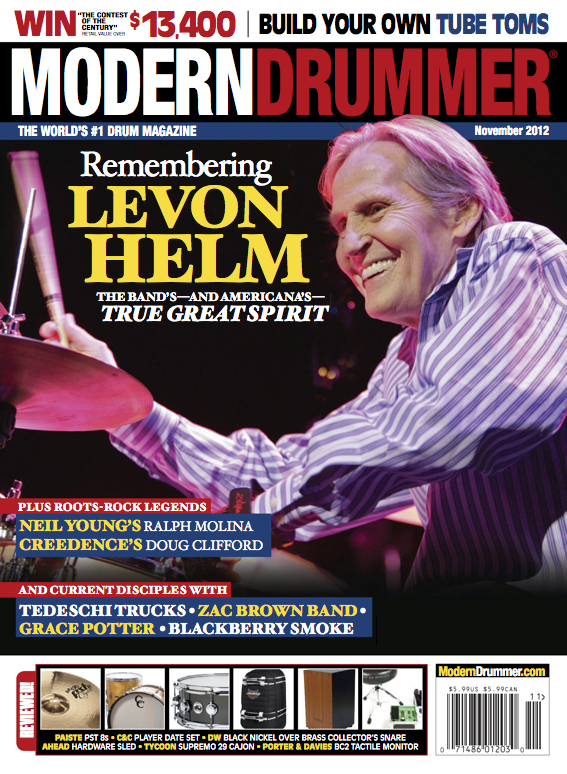 November 2011 Modern Drummer