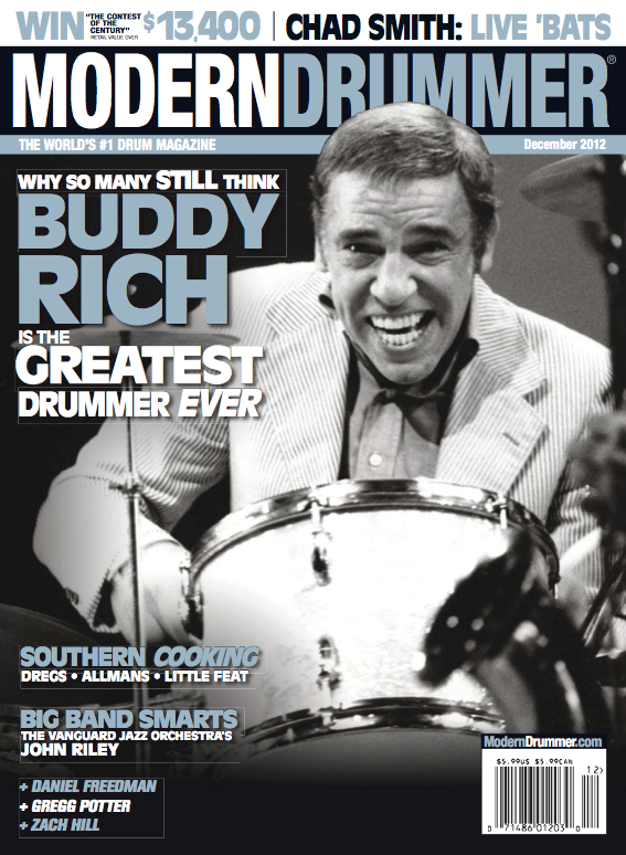 December 2012 Modern Drummer