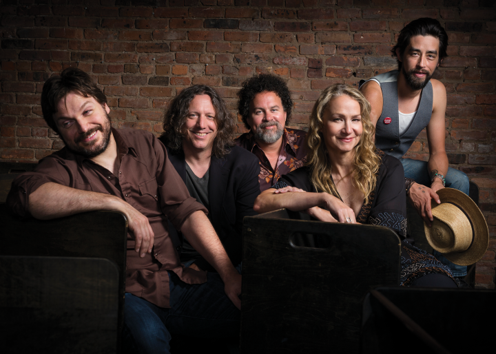 rigger Hippy, featuring the Black Crowes’ Steve Gorman (second from left) and singer Joan Osborne