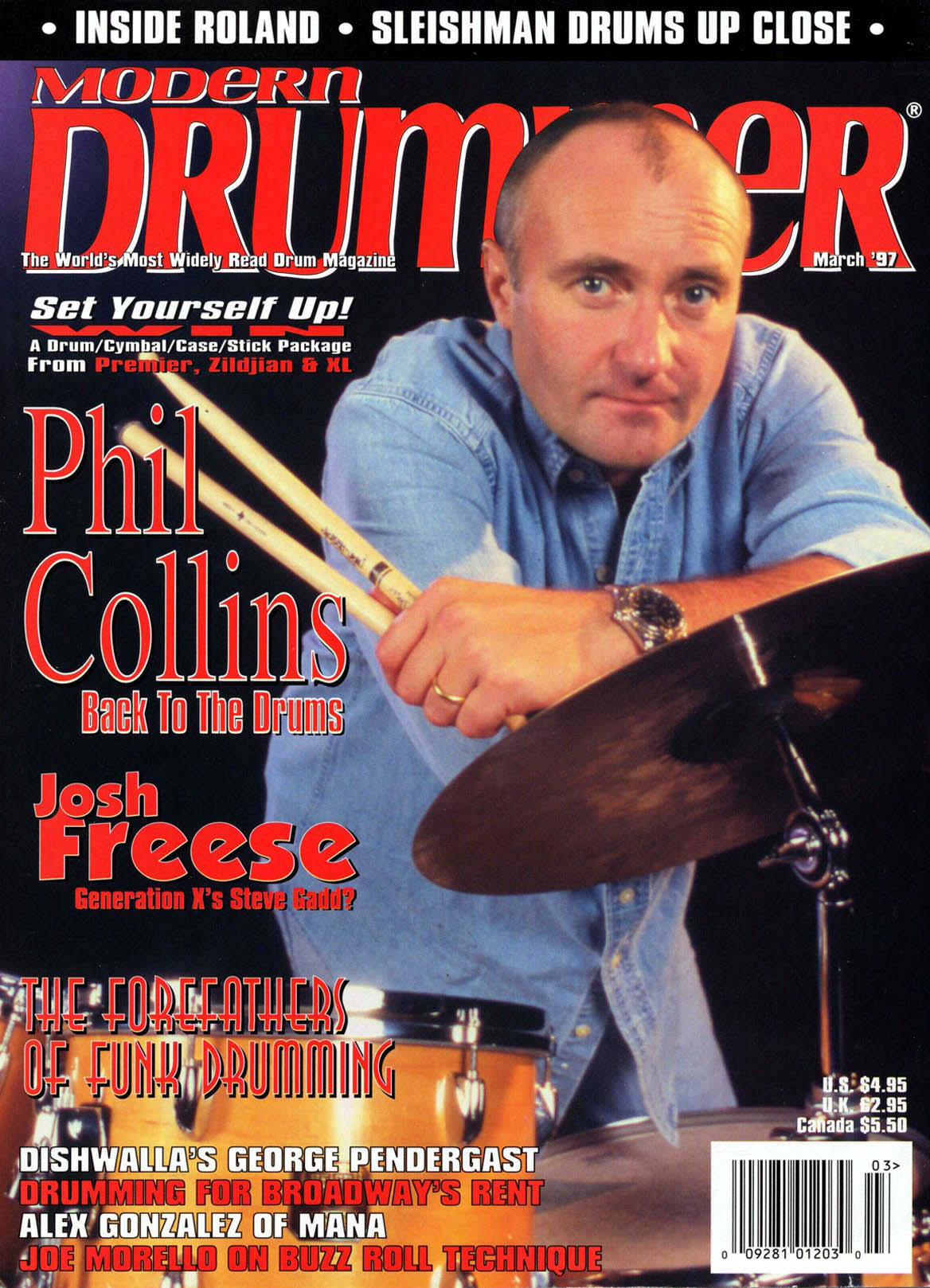 March 1997 Volume 21 Number 3 Modern Drummer Magazine march-1997-volume-21-number-3-modern-drummer-magazine