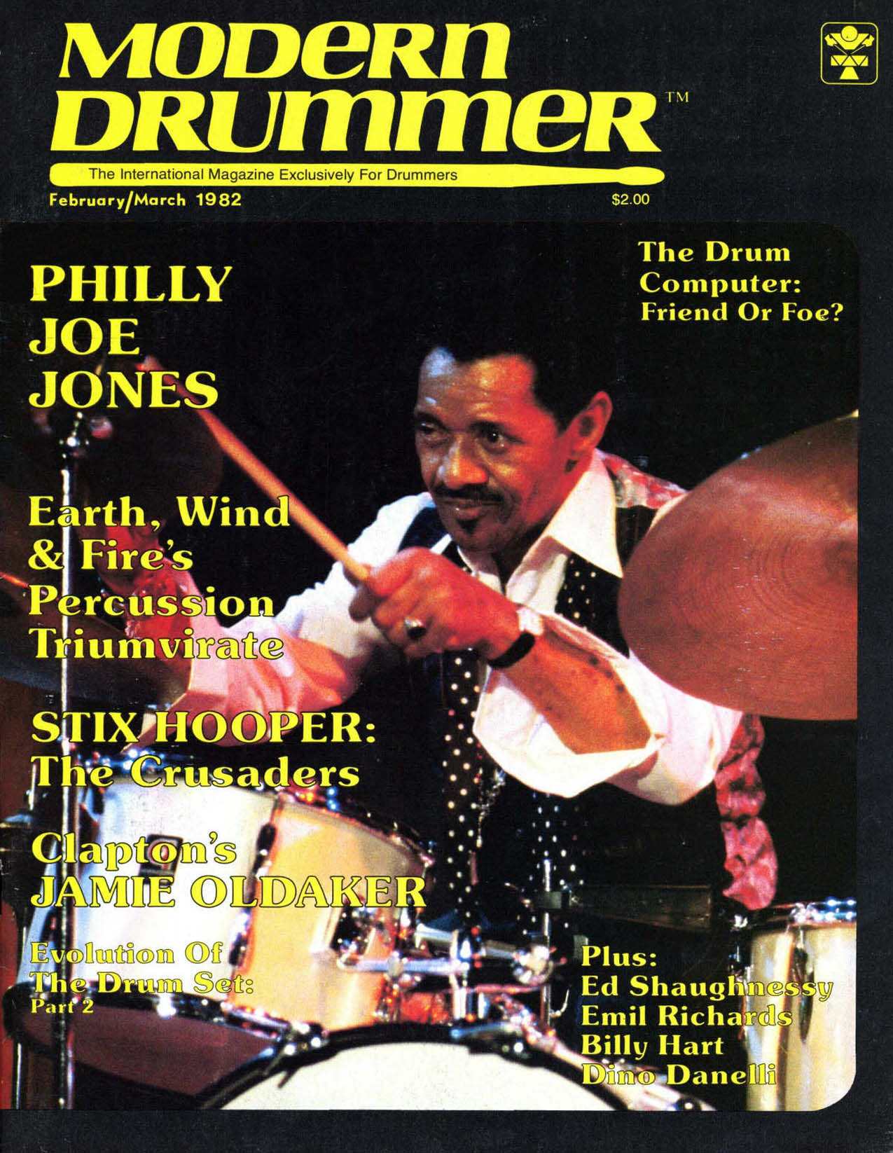 February March 1982 - Volume 6 • Number 1 - Modern Drummer Magazine