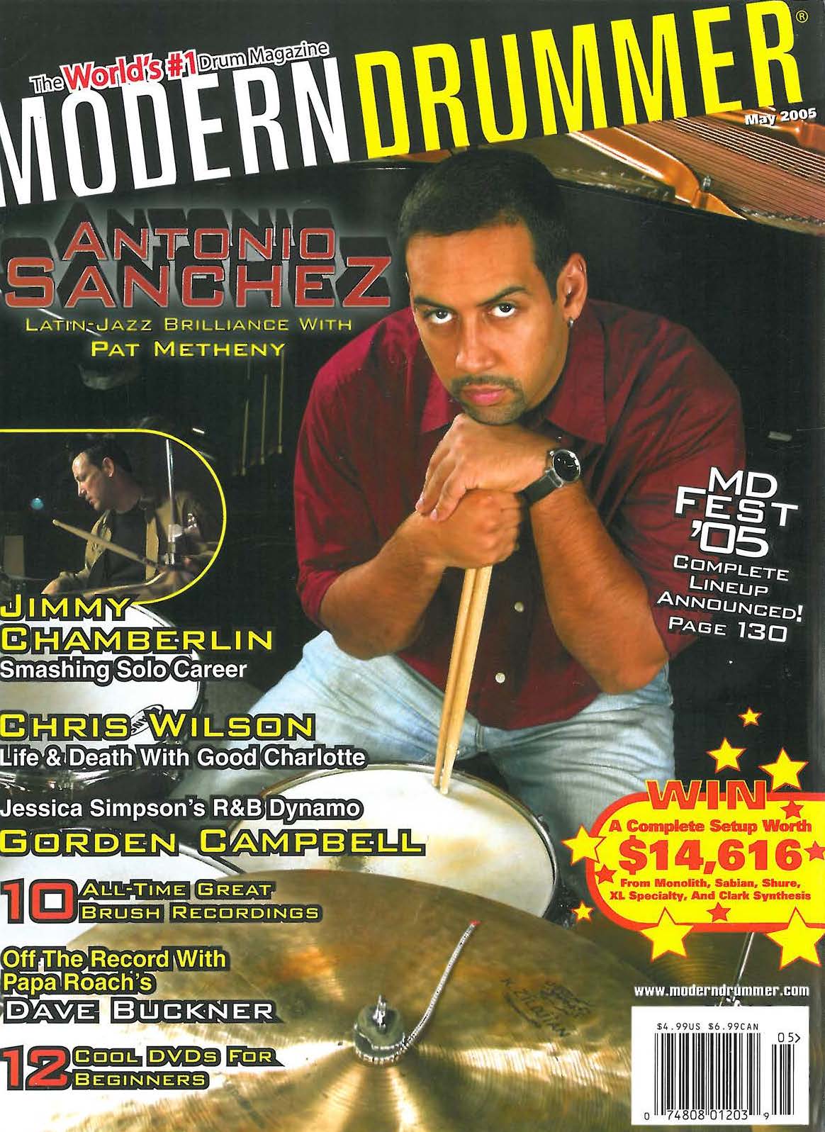 May 2005 - Volume 29 • Number 5 - Modern Drummer Magazine