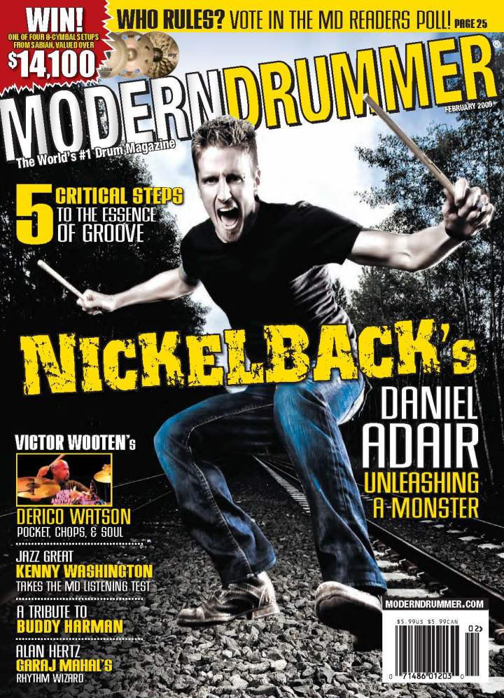 February 2009 - Volume 33 • Number 2 Modern Drummer Magazine