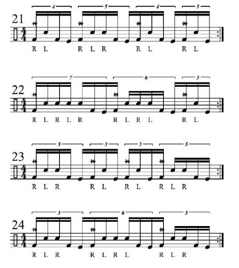 Double Bass Fills 8