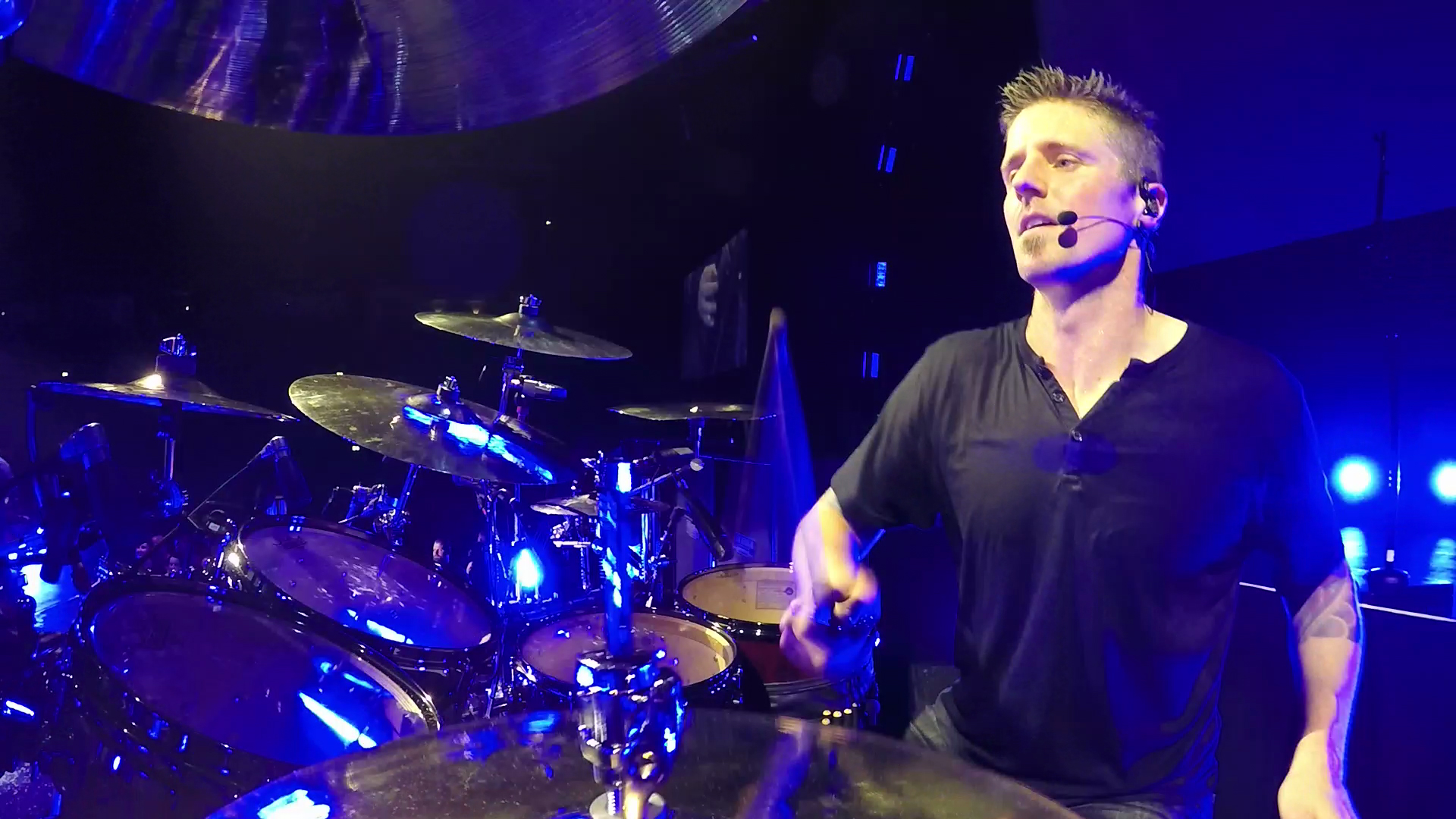 On The Beat with Daniel Adair of Nickelback Singing and Playing the