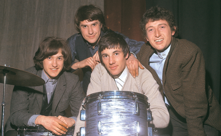 The Kinks, 1965: Dave Davies, Ray Davies, Mick Avory, Pete Quaife