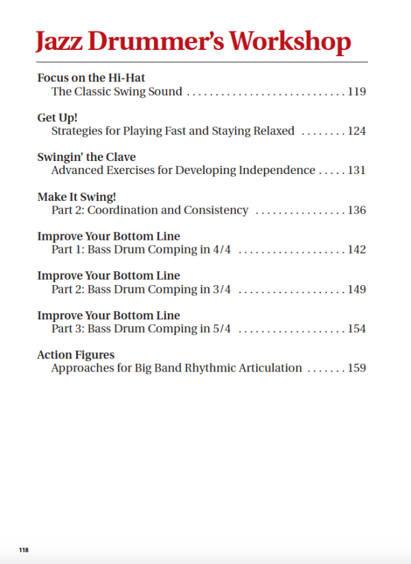 2012 MD Education Collection Table of Contents