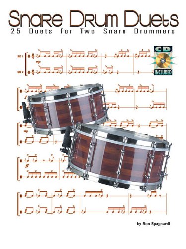 Snare Drum Duets - 25 Duets for Two Snare Drummers (Print Book)