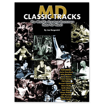 MD Classic Tracks: The World's Greatest Drummers Note for Note! (Print Book)