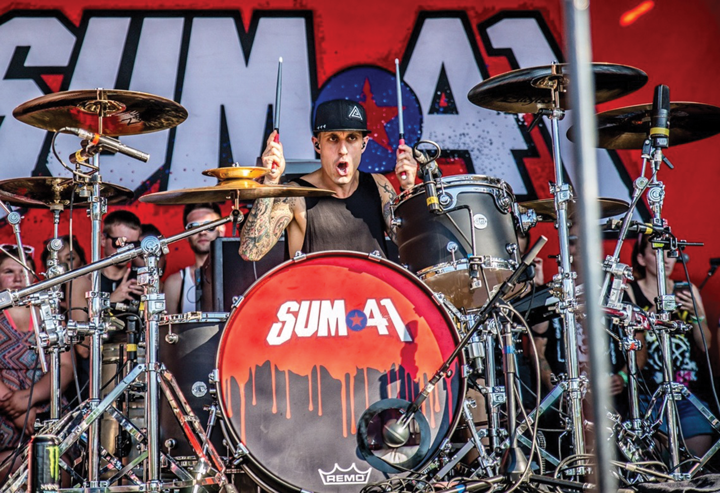 Sum 41's Frank Zummo Modern Drummer Magazine