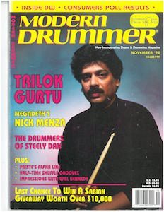 November 92 Modern Drummer