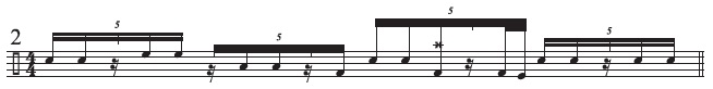 Rests into Odd Subdivisions 2