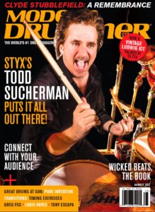 Todd Sucherman Drummer | Modern Drummer Archive