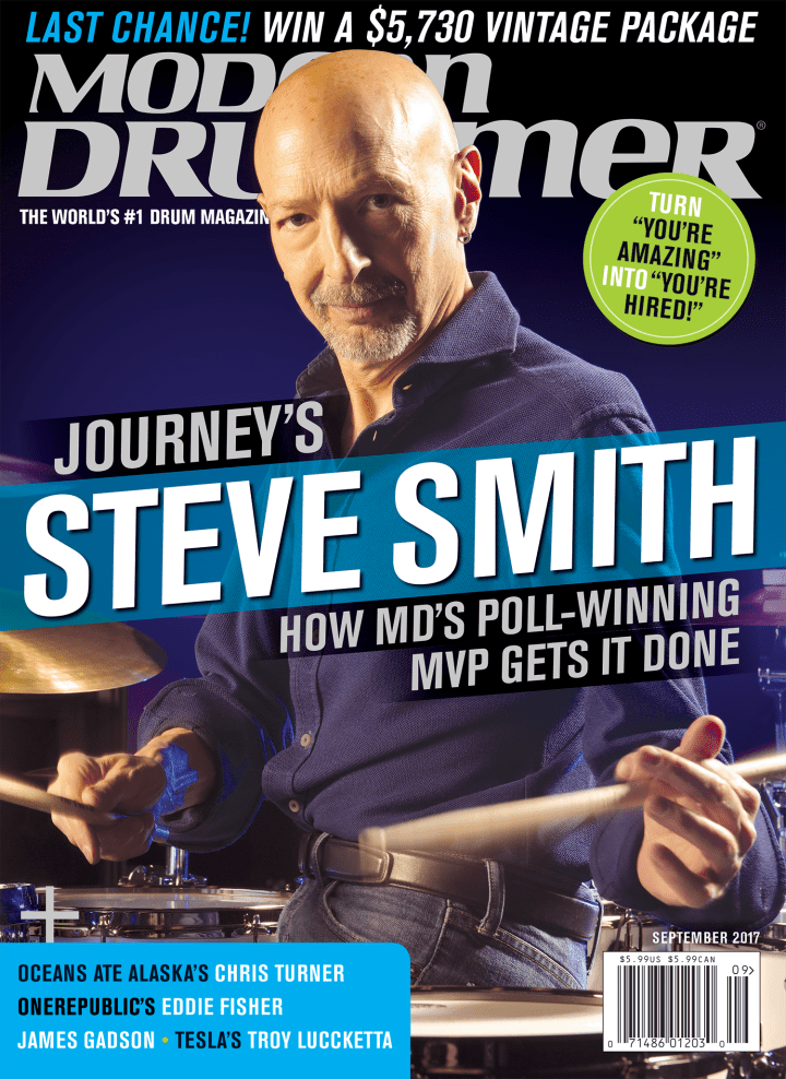 September 2017 Modern Drummer