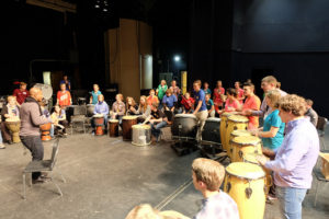 Day of Percussion drum circle