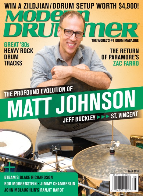 May 2018 Modern Drummer