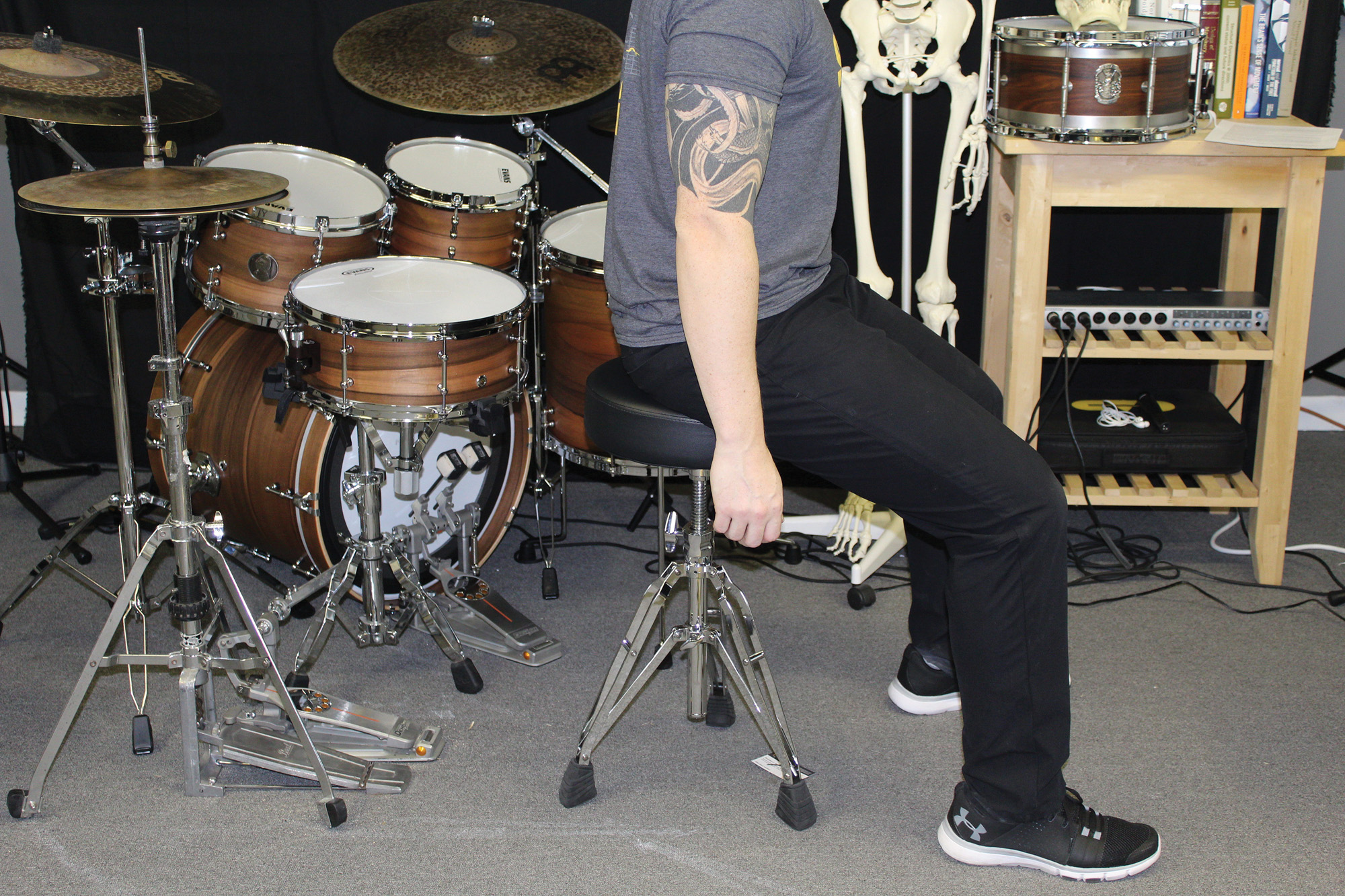 Drumset Ergonomics Part 2 Seat Height Modern Drummer Magazine