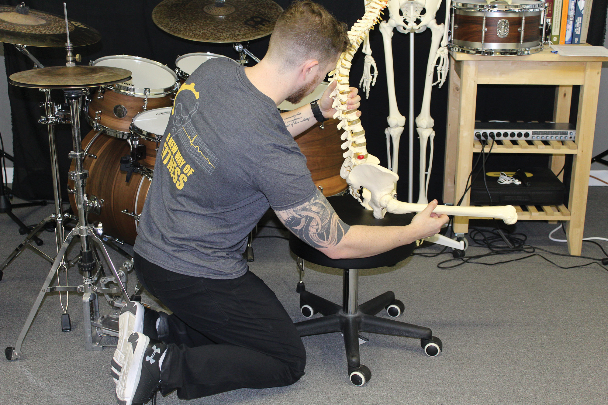 Drumset Ergonomics Part 2 Seat Height Modern Drummer Magazine