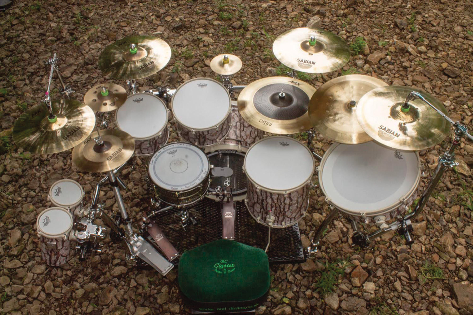 The “Bam Bam” Kit Modern Drummer Magazine