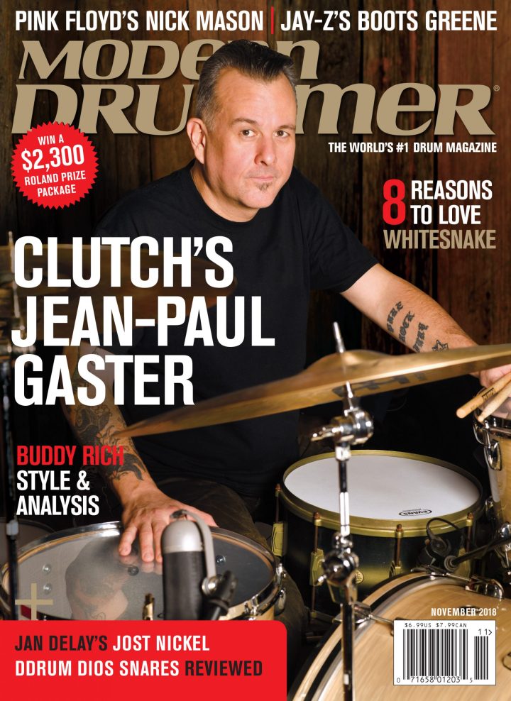 November 2018 Modern Drummer