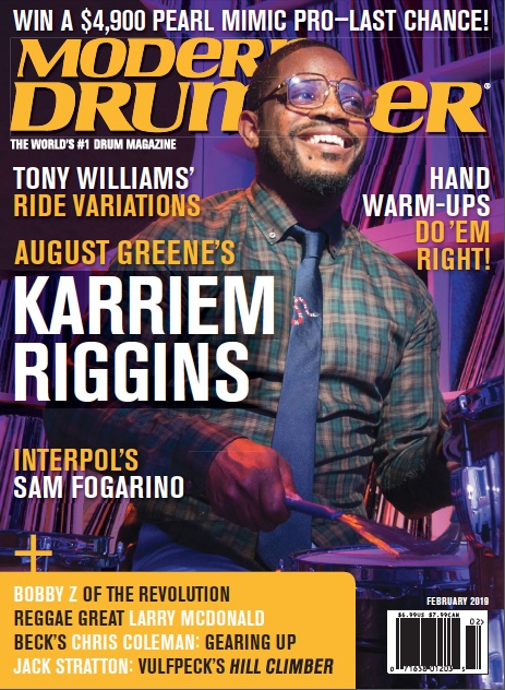 February 2019 Modern Drummer