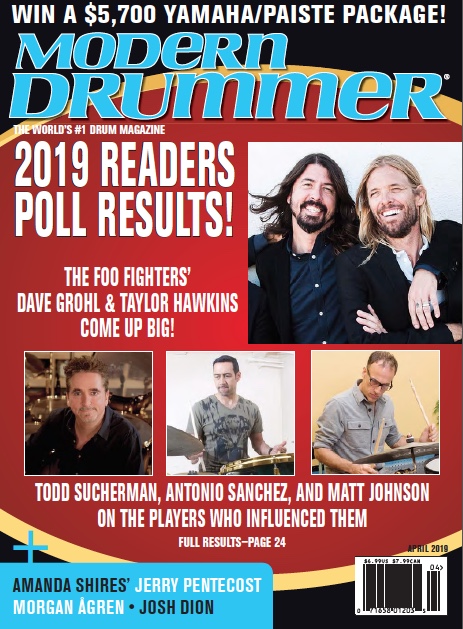 April 2019 Modern Drummer