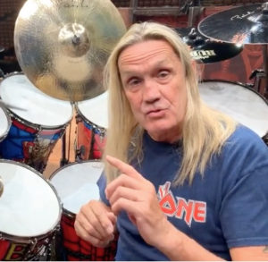Nicko McBrain Drummer | Modern Drummer Archive